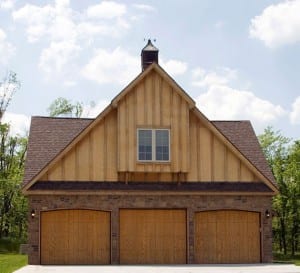 Detached 3 Car Garage